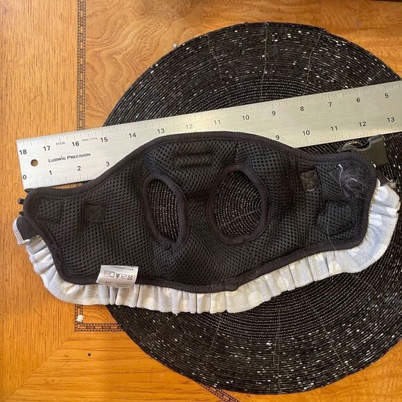 PRECIOUS POLKA Dot Ruffle Puppy Harness! - Picture 5 of 13